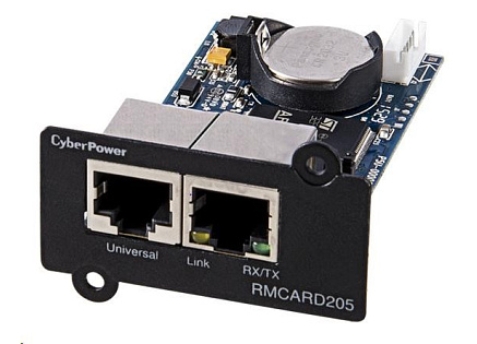 CyberPower SNMP Expansion card RMCARD205, s podporou Enviro Sensoru