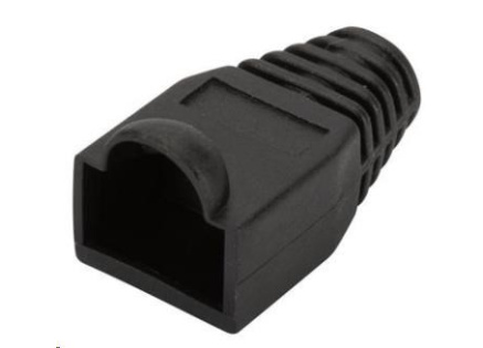 PremiumCord 25ks Krytek konektoru RJ45 - černá