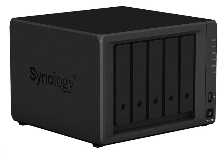 Synology DS1520+ DiskStation (4C/Celeron J4125/2,0-2,7GHz/8GBRAM/5xSATA