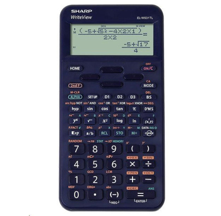SHARP kalkulačka - ELW531TLBBL - Blister - modrá