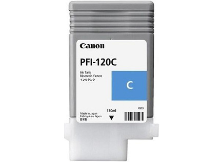 Canon Cartridge PFI-120 azurová 130ml, pro iPF TM200, TM205, TM300, TM305 Canon Cartridge PFI-120 azurová 130ml, pro iPF TM200, TM205, TM300, TM305