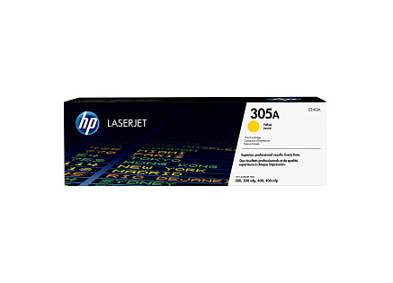 HP 305A Yellow LJ Toner Cart, CE412A (2,600 pages) HP 305A Yellow LJ Toner Cart, CE412A (2,600 pages)