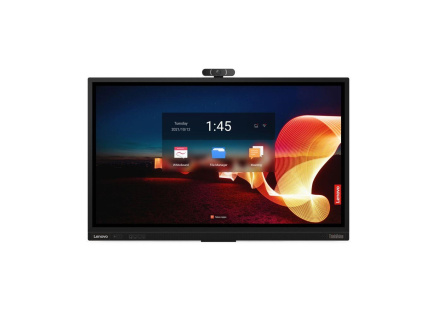 LENOVO LCD T75 - 75”,IPS,matný,16:9,3840x2160,Touch,60Hz,8ms,400cd/m2,1200:1,HDMI,DP,USB-C,ThB,RJ45,USBHub,VESA