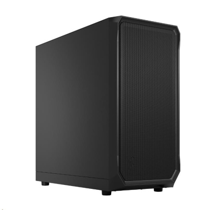 FRACTAL DESIGN skříň Focus 2 Black Solid, 2x USB 3.0, bez zdroje, mATX
