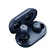 MPOW M12 – bezdrátová sluchátka s dobíjecím boxem, černá