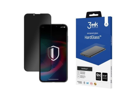3mk tvrzené sklo HardGlass Max Privacy Black pro Apple iPhone 13/13 Pro