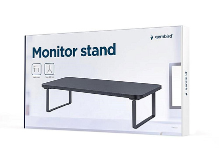 GEMBIRD Podstavec pod monitor MS-TABLE-03, černý GEMBIRD Podstavec pod monitor MS-TABLE-03, černý