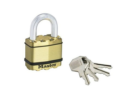 Master Lock Mosazný visací zámek-  Excell - 50mm