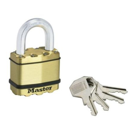 Master Lock Mosazný visací zámek-  Excell - 50mm