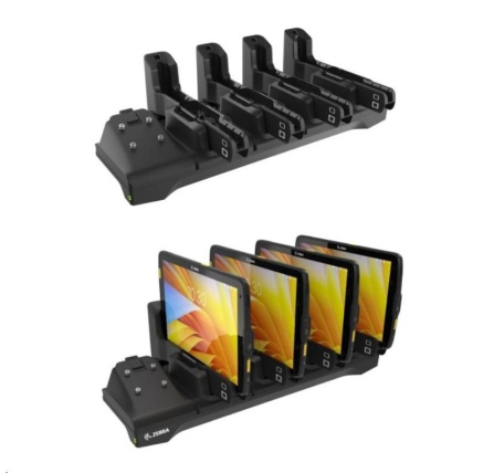 Zebra ET4X 4-Slot Charging Cradle Zebra ET4X 4-Slot Charging Cradle