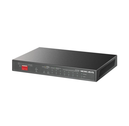 MERCUSYS switch MS110GMP (10xGbE,8xPoE+,111W,fanless)
