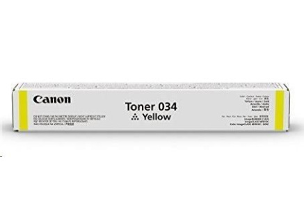 Canon TONER  034 žlutá pro iR-C1225 (7 300 str.)