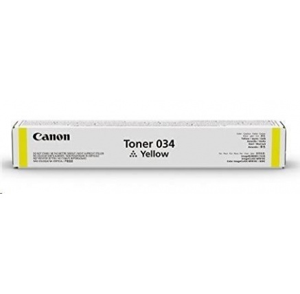 Canon TONER 034 žlutá pro iR-C1225 (7 300 str.) Canon TONER 034 žlutá pro iR-C1225 (7 300 str.)