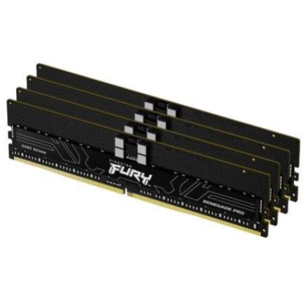 KINGSTON DIMM DDR5 128GB (Kit of 4) 6800MT/s CL34 ECC 2Rx8 FURY Renegade Pro XMP