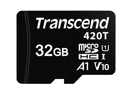 TRANSCEND Industrial Micro SDHC 420T 32GB, Class 10 UHS-I U1 A1, 3D TLC TRANSCEND Industrial Micro SDHC 420T 32GB, Class 10 UHS-I U1 A1, 3D TLC